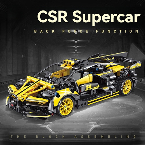 Bloques De Construcción De Autos De Carreras Csr Supercar 1: