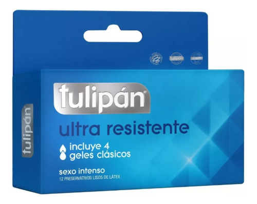 Preservativos Tulipán Ultra Resistentes X 12 Variantes