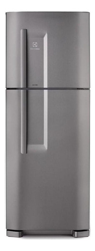 Geladeira Electrolux DC51 prata com freezer 475L 127V