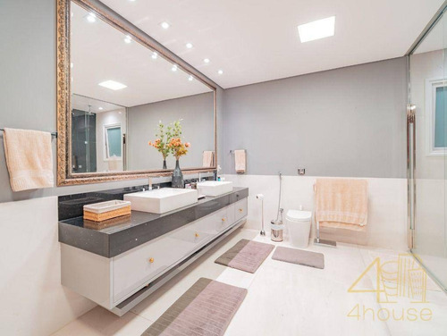 Imagem 23 de 30 de 18 Do Forte Residencial. Casa De Condomínio À Venda, 597 M², Fino Acabamento, Varanda Gourmet, Piscina, 5 Suítes E 4 Vagas. - Ca0604
