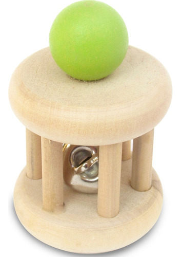 Caja De Instrumentos Musical Cascabel Sonajero - Minimento Color Multicolor Diseño Clásico