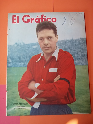 El Grafico 1988 Independiente Victor Rodriguez Estudiantes