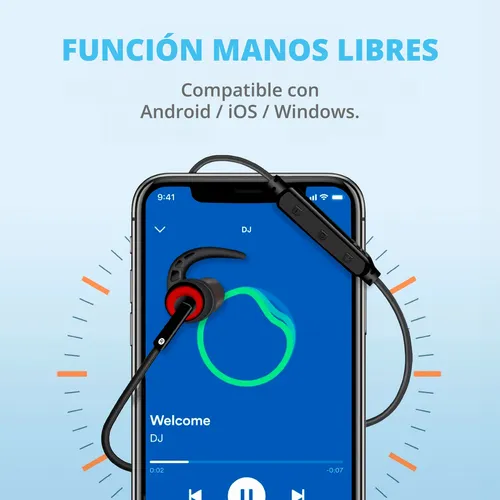 Audifono Manos Libres Bluetooth Headset Un Auricular