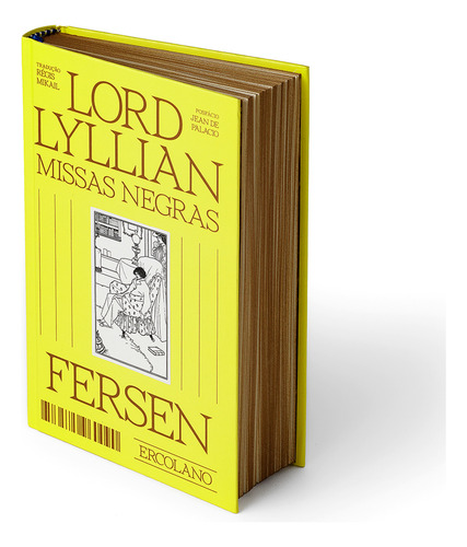Lord Lyllian - Missas Negras, De Fersen, Jacques. Editorial Ercolanoeditora, Capa Mole Em Português