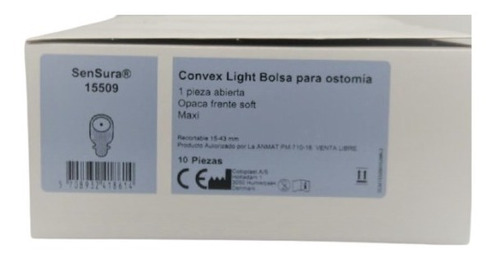 Bolsa Ostomía Convex Light Coloplast 15509