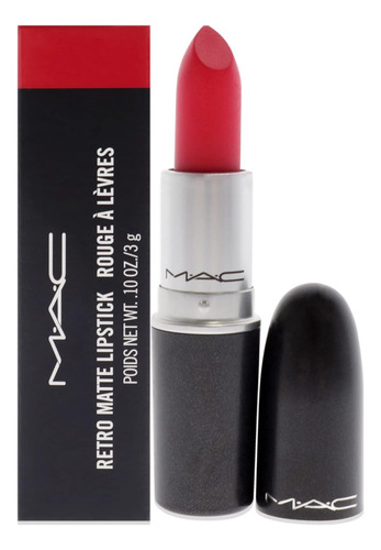 Lápiz Labial Mate Retro Rojo De M·a·c Cosmetics, 0.1 Oz (0.1