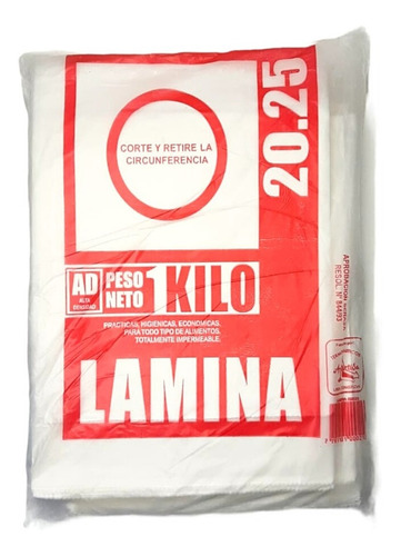 Lamina De Folex 20cmx25, Paquete Por Kg