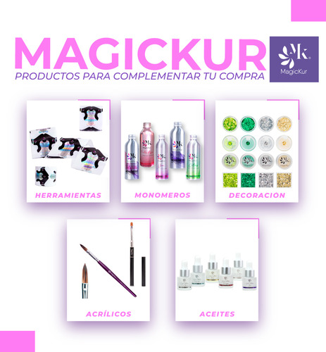 Kit De Preparadores Para Uñas Permanente Muzzo Magickur