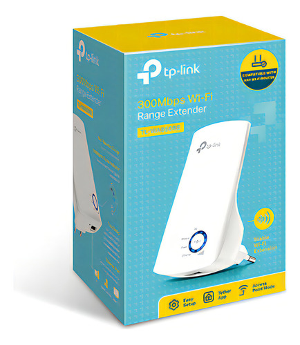 Repetidor De Señal Tl-wa850re Wi-fi 300mbps Blanco Tp-link 1