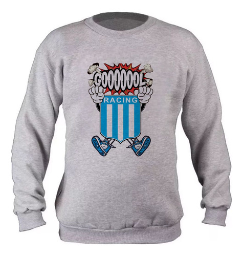 Buzos Infantiles Escudo Racing Club Diseños Divertidos 9005