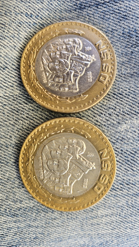 Moneda De 50 Nuevos Pesos 1993