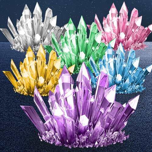 Crystal Growing Experiment Science Kit Pour Enfants Conduct