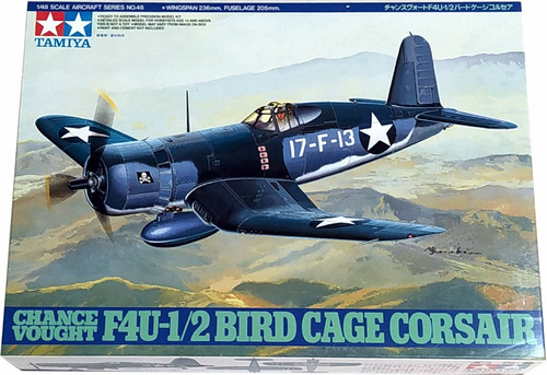 Kit Plastimodelismo Vought F4u-1/2 Birdcage Corsair 1/48