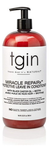 Tgin Miracle Repairx - Acondicionador Protector Sin Enjuague