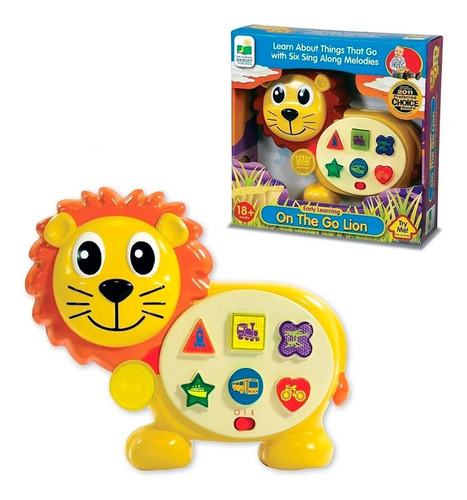Juguete Didactico Aprendizaje Leon Vaca Luz Musica Sonidos