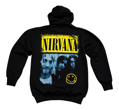 Nirvana - Kurt Cobain - Buzo Canguro