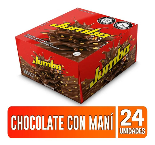 Chocolatina Jumbo Mani Mediana