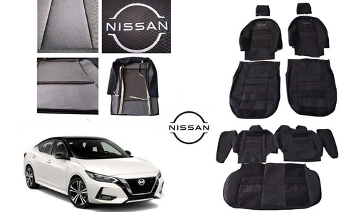 Fundas De Asientos Nissan Sentra Advance Modelo 2020-2021