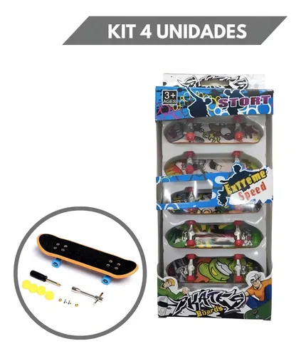 Mini Fingerboard De Surf De 10 Cm – Juguete Portátil Para Dedos, Ideal Para Niños Y Patinadores (Color Azul)
