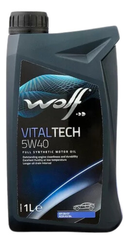 Aceite Wolf | 5w40 Full Sintetico