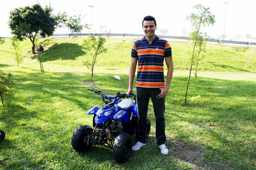 Quadriciclo À Gasolina Infantil 110cc Barzi Motors Moskiti