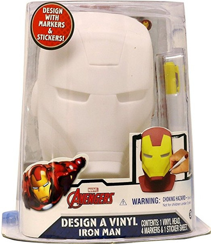 Kit De Marvel Ironman Diseño Un Vinilo Craft