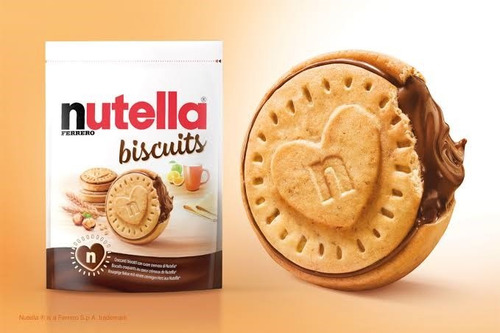 Nutella Biscuits 276g Galletas Rellena Nutella Importadas