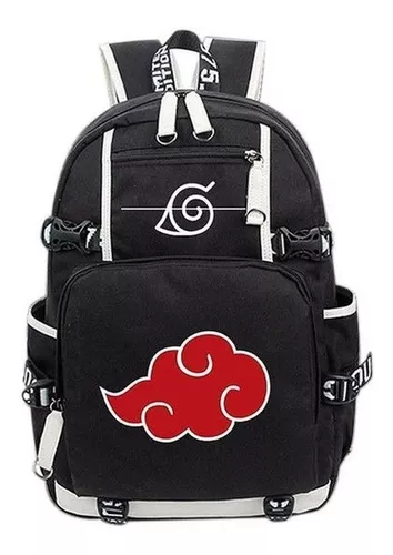 Anime naruto lapela pinos para mochilas akatsuki nuvem vermelha