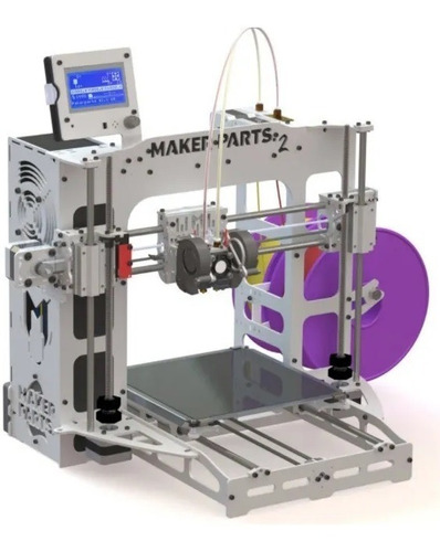 Nuevo Kit Impresora 3d Doble Makerparts 2 Prusa 100% Metal
