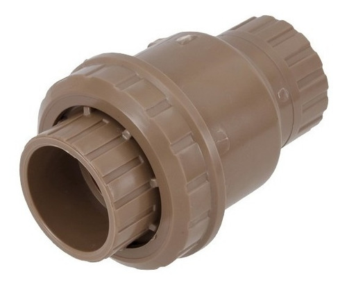 Válvula De Retenção Soldável 25mm - 3/4 Higiban Pvc Marrom