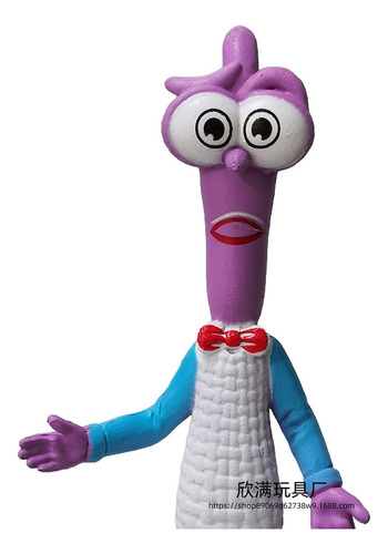Fe 6 Piezas De Inside Out 2 (con Base), Modelo De Muñeca,