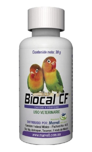 Suplemento Mineral Para Aves Biocal Cf 20g