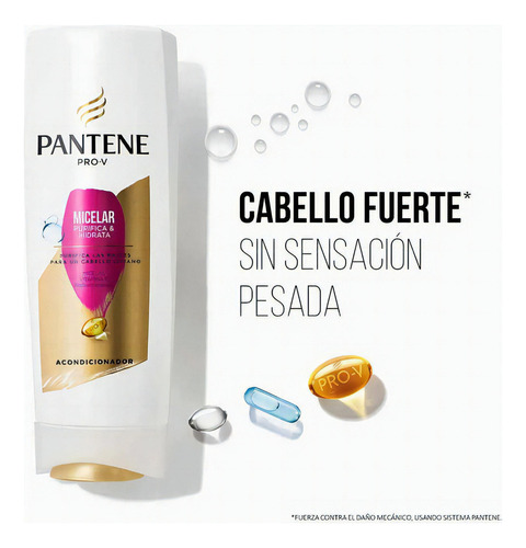  Pack Shampoo + Acondicionador Pantene Micelar 400ml