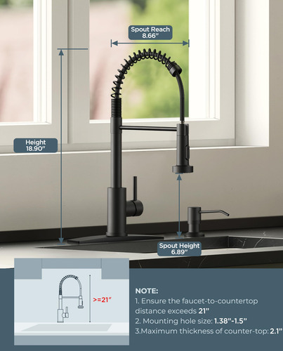 Grifo Forious Para Fregadero De Cocina