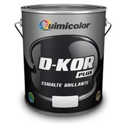 Pintura Esmalte (aceite) D-kor Rojo X Galon