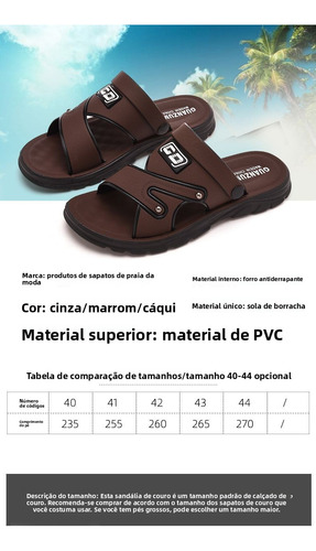 Sandalias Para Hombre 2025, Piel Nueva, Suela Gruesa, Playa