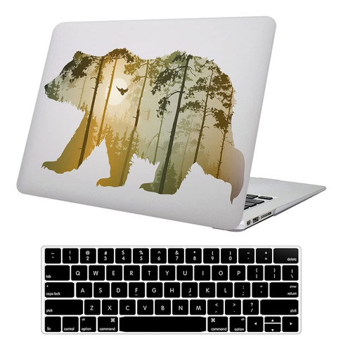 Compatible Con Aire Macbook Caso 13 Pulgadas Cubierta D...