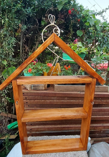 Imagen 2 de 3 de Repisa Forma De Casita De Muñecas