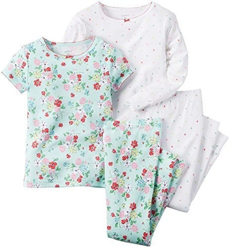 Carters Pj Set 4 Piezas Bebe