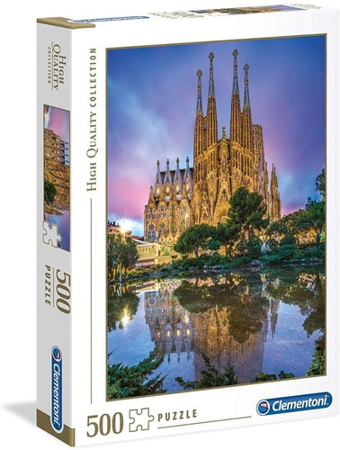 Puzzle Rompecabezas Clementoni 500 Pzs- Sagrada Familia 