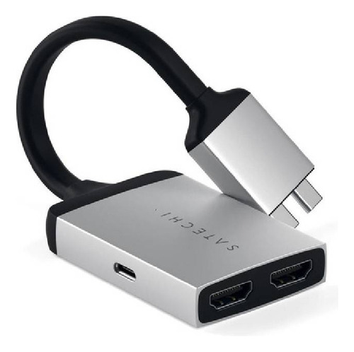 Adaptador Satechi Dual Hdmi - Silver