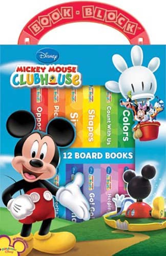 Libro Casa De Mickey Mouse (12 Libros De Carton) (caja) - Di