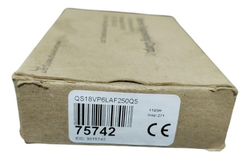 Banner Qs18vp6laf250q5 Sensor Laser Ajustable
