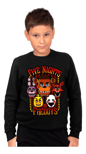 Buzos Five Nights At Freddys Para Niños Dos Hermosos Diseños