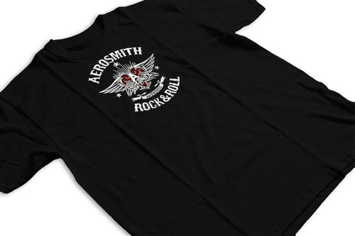 Remera Aerosmith Rock And Roll Rock Moda Art