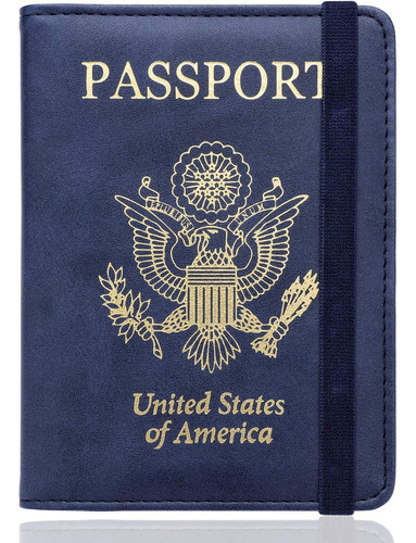 Funda Rfid Walnew Para Pasaporte, Funda Para Pasaporte De Vi