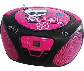 Radio Fm Am Cd Bombox Draculaura 1600 Monster High