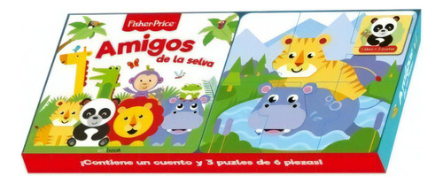 Fisher Price Amigos De La Selva*, De Sin . Coffee Books Editorial, Edición 1 En Español
