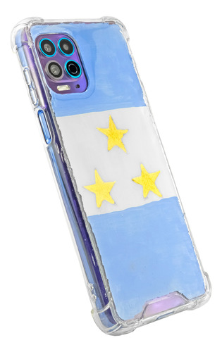 Fundas A Pedido Epoxi Resina Futbol Argentina Para Motorola