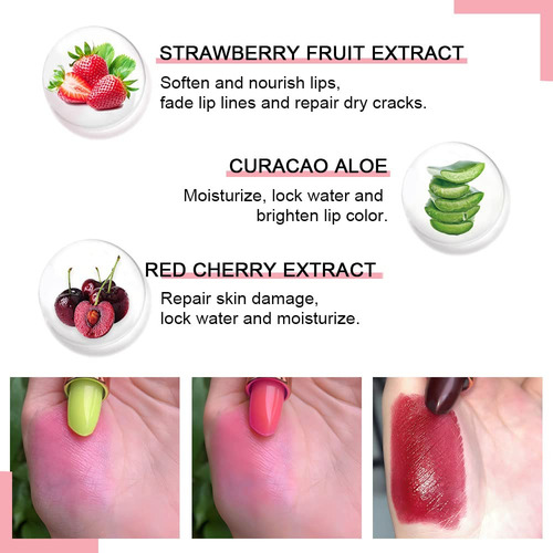 Bingbrush - Labial Que Cambia De Color Con Aloe Vera, Bálsam
